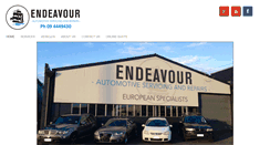 Desktop Screenshot of endeavourmotors.co.nz